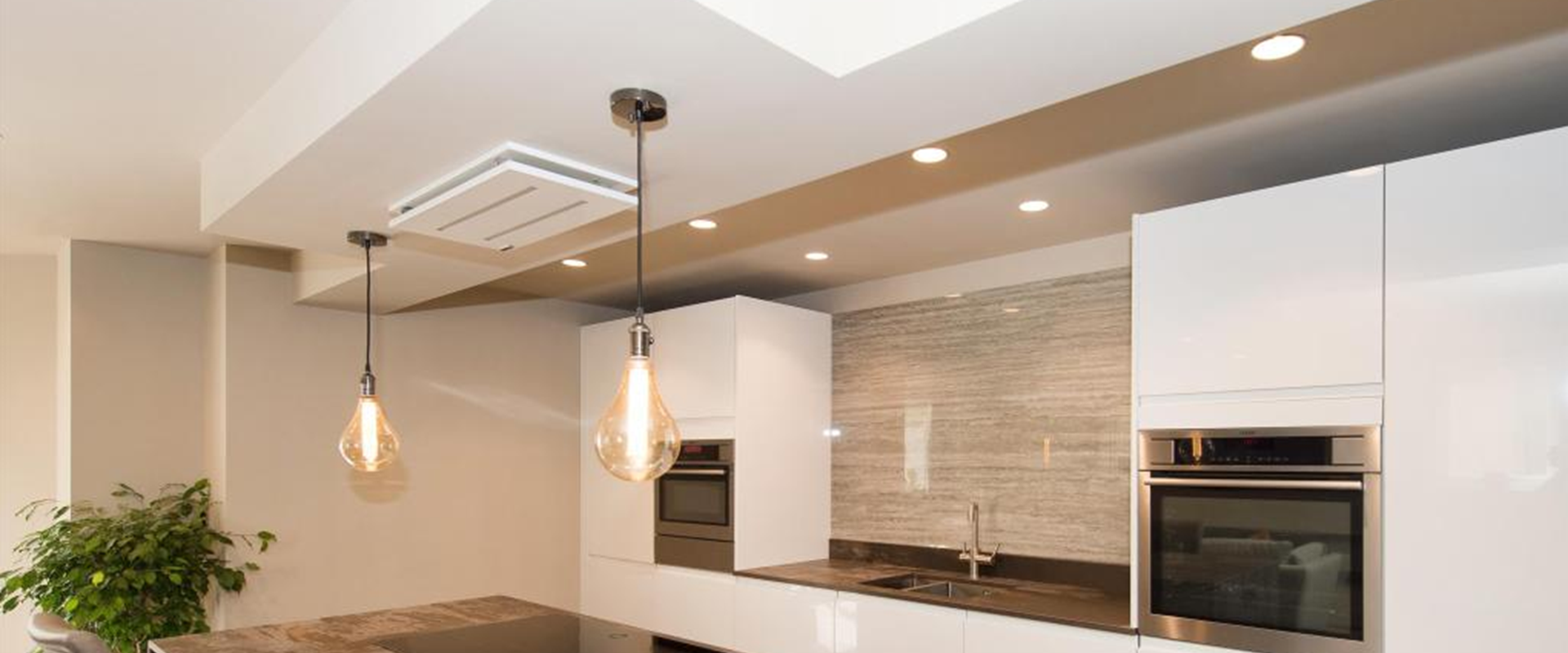 Small kitchen ceiling cooker hoods
